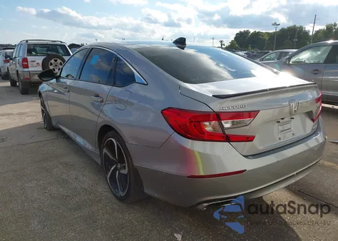 2021 Honda Accord Sport из США, поврежденный, VIN 1HGCV1F30MA123269